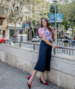 SAMNA - BRITTANY TOP ROSA - ASTRID MENDOZA - SHOP TROPICAL EDGE