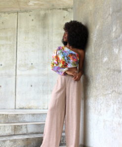 SAMNA - ELIZABETH PANTS (BEIGE) - SHOP TROPICAL EDGE 