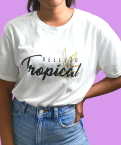 cotton t-shirt - Belleza Tropical - camiseta de algodón
