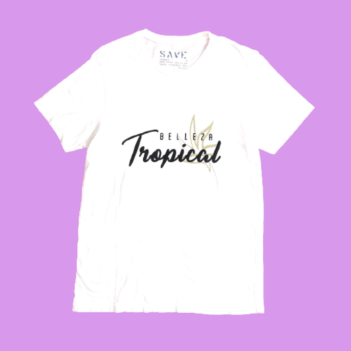 cotton t-shirt - Belleza Tropical - camiseta de algodón