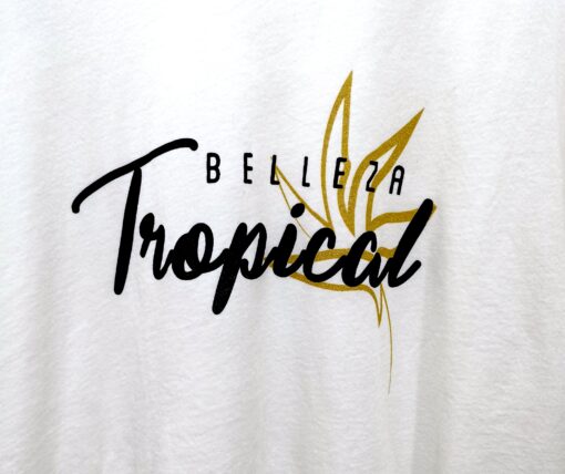 cotton t-shirt - Belleza Tropical - camiseta de algodón