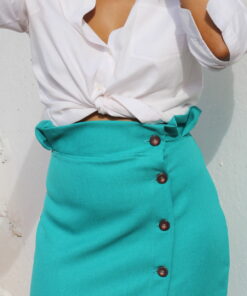 KELLY SKIRT - FALDA PARA DAMA - WOMAN SKIRT - MIDI SKIRT - FALDA MIDI - SAMNA