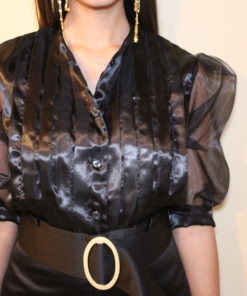 SAMNA - ASHLEY TOP - black blouse for women - BLACK - SHOP TROPICAL EDGE - IMG_9407