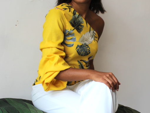 SAMNA - ERIN TOP - SHOP TROPICAL EDGE -