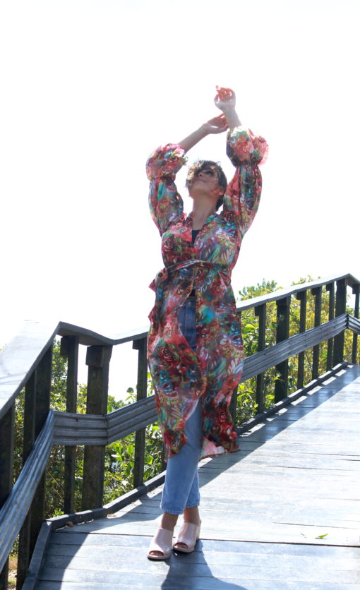 SAMNA - LISA KIMONO - TROPICAL EDGE -