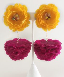 Aretes - Earrings - Flamenquita - EmpapelArte