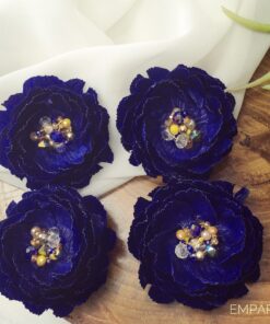 Aretes - Earrings - Peonía - EmpapelArte - Dodger Blue