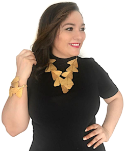 Brazalete Luisa y Collar Debbie