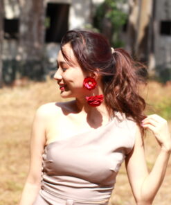 Aretes de papel - Earrings made of paper - Flamenquita