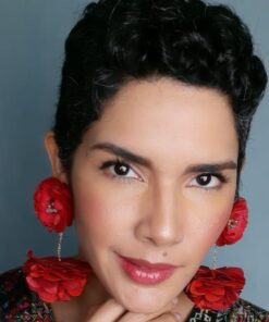 Aretes - Earrings - Flamenquita - EmpapelArte