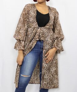 EMMA KIMONO - ANIMAL PRINT