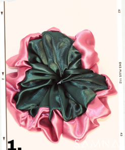 satin scrunchies - cola de cabello de satin