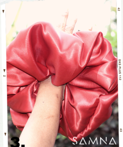 satin scrunchies - cola de cabello de satin