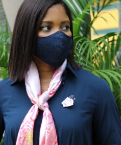 Mascarillas de tela - fabric face mask - jeans - SAMNA 3