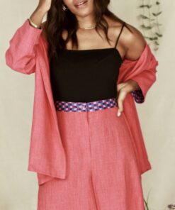 Women's blazer with cuff detail - SAMNA - CLARA BLAZER - NATALIE SAMPSON