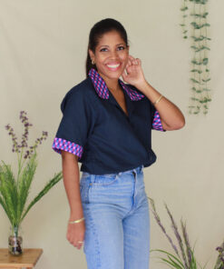 Camisa manga corta unisex - SAMNA - GRACE SHIRT - NATALIE SAMPSON