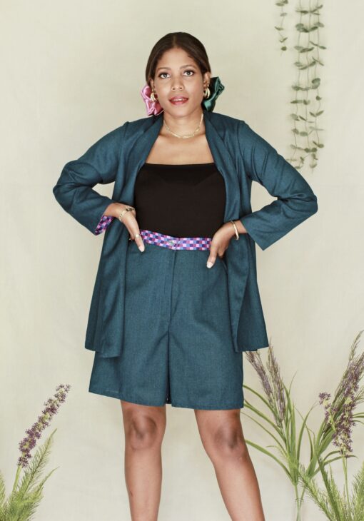 Blazer para mujer con detalle en los puños - SAMNA - CLARA BLAZER - NATALIE SAMPSON