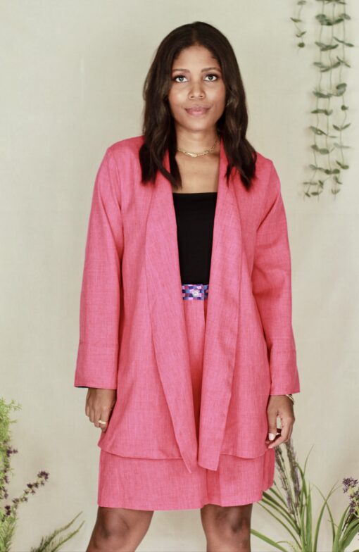 Blazer para mujer con detalle en los puños - SAMNA - CLARA BLAZER - NATALIE SAMPSON