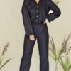 Long pants for women - long sleeve shirt for women - Harriet Pants - Greta blouse - SAMNA - NATALIE SAMPSON