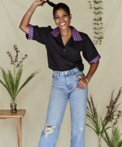 Camisa manga corta unisex - SAMNA - GRACE SHIRT - NATALIE SAMPSON