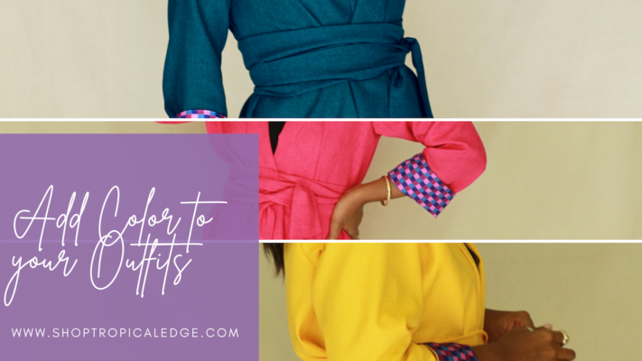 Add Color to your Outfits - Blog Post