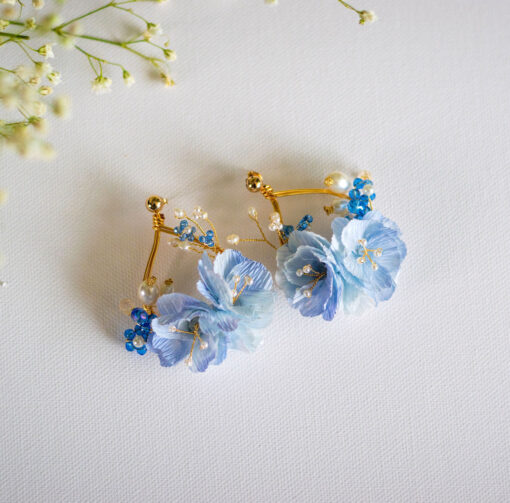 ARETES - EARRINGS - ARLYNNE - EMPAPELARTE - HECHO A MANO - HANDMADE