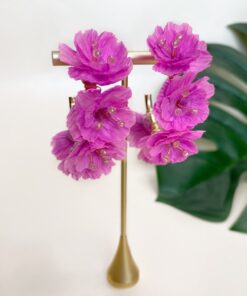 Aretes - Hoop Earrings - Argollas - Payi - Empapelarte - Handmade - Hecho a mano