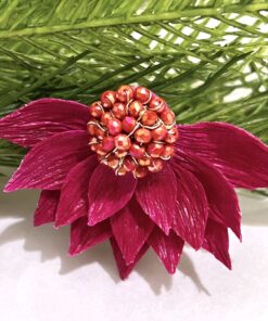 EMPAPELARTE - SHOP TROPICAL EDGE - ARETES ROSADOS - hechos a mano