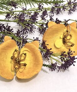 EMPAPELARTE - SHOP TROPICAL EDGE - ARETES AMARILLOS - Aretes hechos a mano Julia- image00004